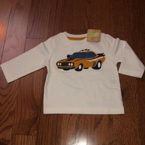 Crazy 8 NWT Car Long T-Shirt 3-6M Baby Boy